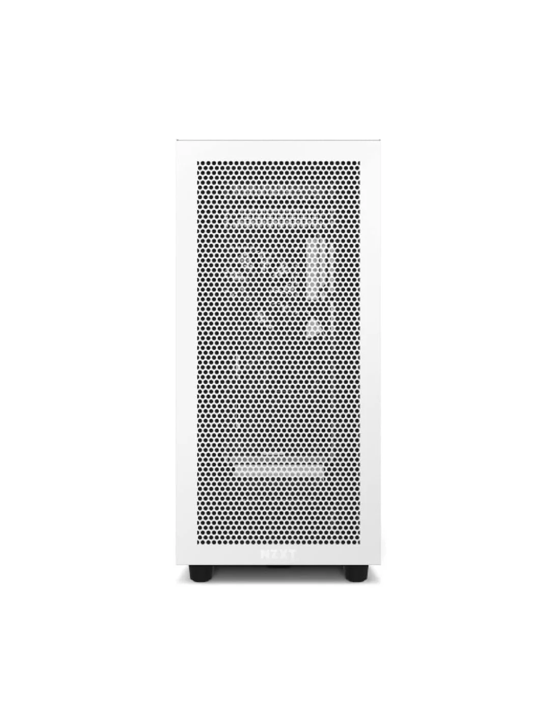 NZXT H7 Flow Cristal Templado USB 3.2 Blanca/Negra