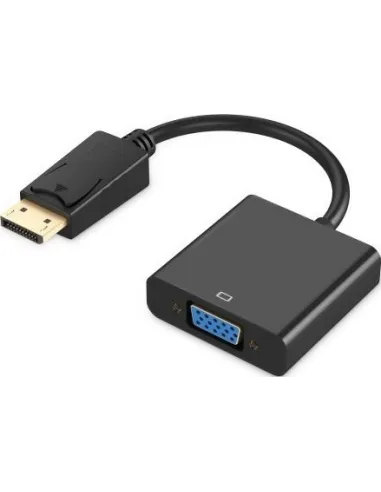 Ewent EC1454 Adaptador de Imagen Displayport a VGA Full HD 15cm Negro