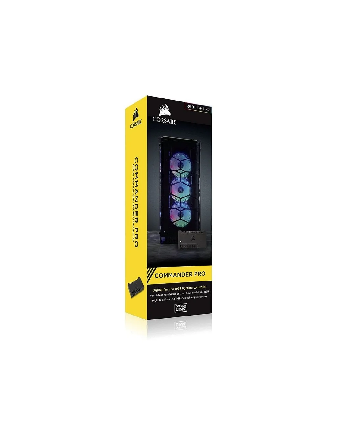 Corsair Commander Pro Controlador de Velocidad de Ventilador/RGB