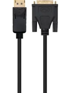 Ewent EC1441 Adaptador de Imagen Displayport a DVI-D 4K 1.8m Negro-AISCCI0537