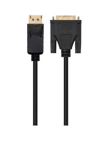 Ewent EC1441 Adaptador de Imagen Displayport a DVI-D 4K 1.8m Negro