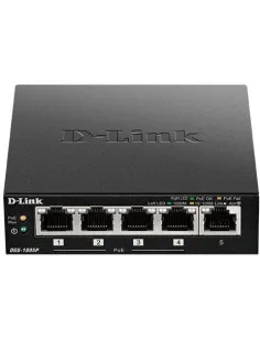 D-Link DGS-1005P Switch 5 puertos Gigabit PoE+-NSWSSO0230
