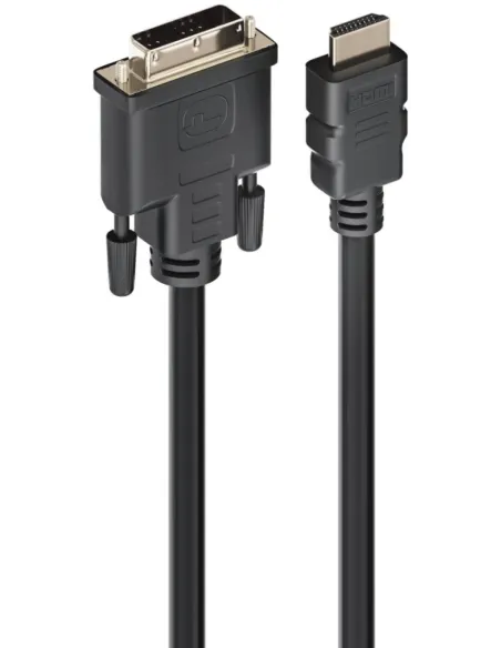 Ewent EC1350 Adaptador de Imagen HDMI a DVI-D Full HD 2m Negro