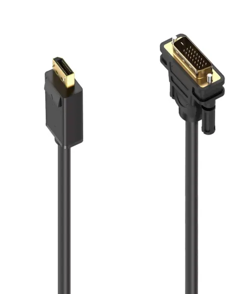 Ewent EC1442 Adaptador de Imagen Displayport a DVI-D 4K 3m Negro