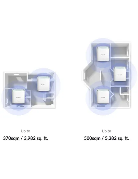 D-Link M15-3 Eagle Pro AI Kit WiFi 6E Mesh AX1500 Pack 3 Unidades