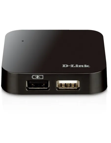 D-Link DUB-H4 Hub USB-A 4 Puertos Negro