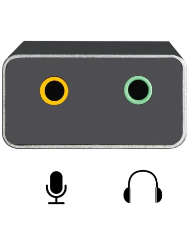 Ewent EC1645 Adaptador de Audio USB-C a Jack 3.5mm 15 cm Negro