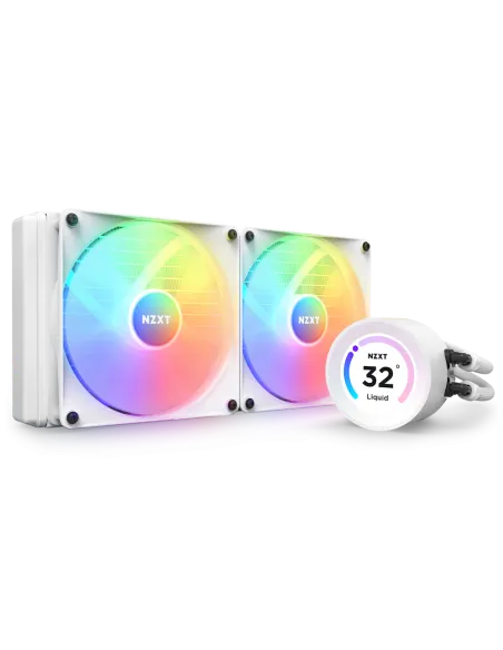 NZXT Kraken Elite 280 RGB Kit de Refrigeración Líquida 280mm Blanco