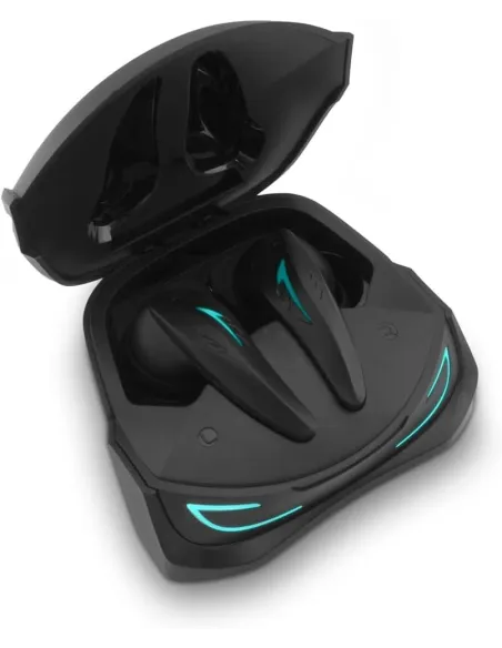 Deep Gaming GT1Pro Auriculares Gaming Bluetooth RGB Negros