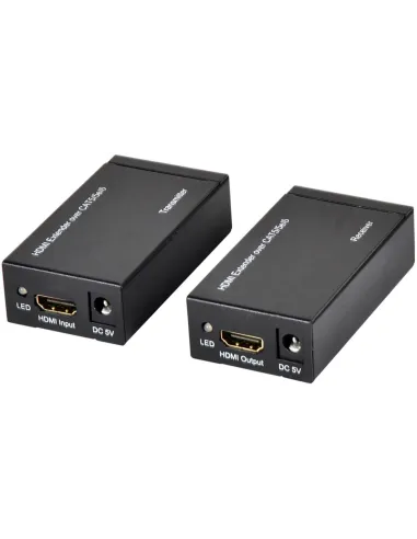 Ewent EW3715 Extensor HDMI por Cables UTP Cat 5/Cat 5e/Cat 6 Full HD Negro