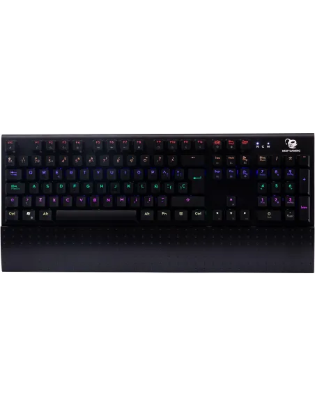 DeepGaming COO-DGTEM02 DeepSolid teclado USB QWERTY Español Negro