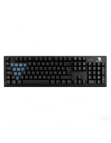 DeepGaming COO-DGTEM02 DeepSolid teclado USB QWERTY Español Negro