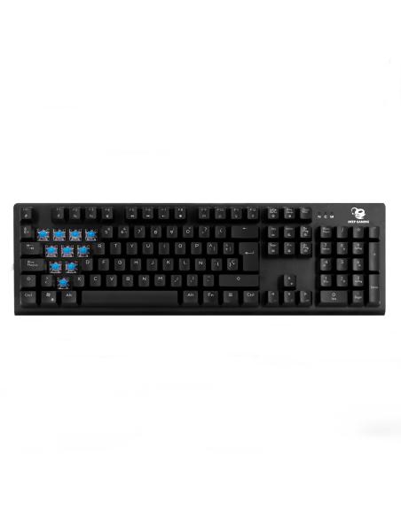 DeepGaming COO-DGTEM02 DeepSolid teclado USB QWERTY Español Negro