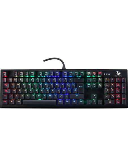 DeepGaming COO-DGTEM02 DeepSolid teclado USB QWERTY Español Negro