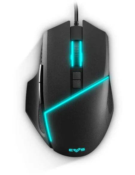 Energy Sistem 452064 Gaming Mouse ESG M2 Flash Ratón Gaming RGB 6400 DPI