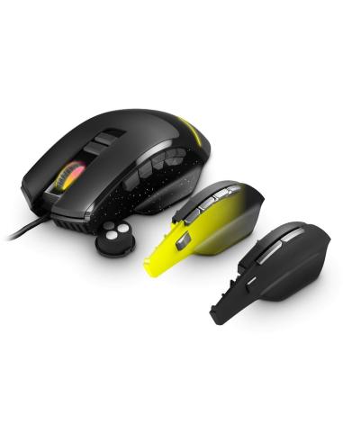Energy Sistem 452071 Gaming Mouse ESG M5 Triforce Ratón Gaming RGB 10000 DPI