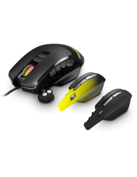 Energy Sistem 452071 Gaming Mouse ESG M5 Triforce Ratón Gaming RGB 10000 DPI