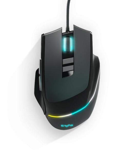 Energy Sistem 452071 Gaming Mouse ESG M5 Triforce Ratón Gaming RGB 10000 DPI