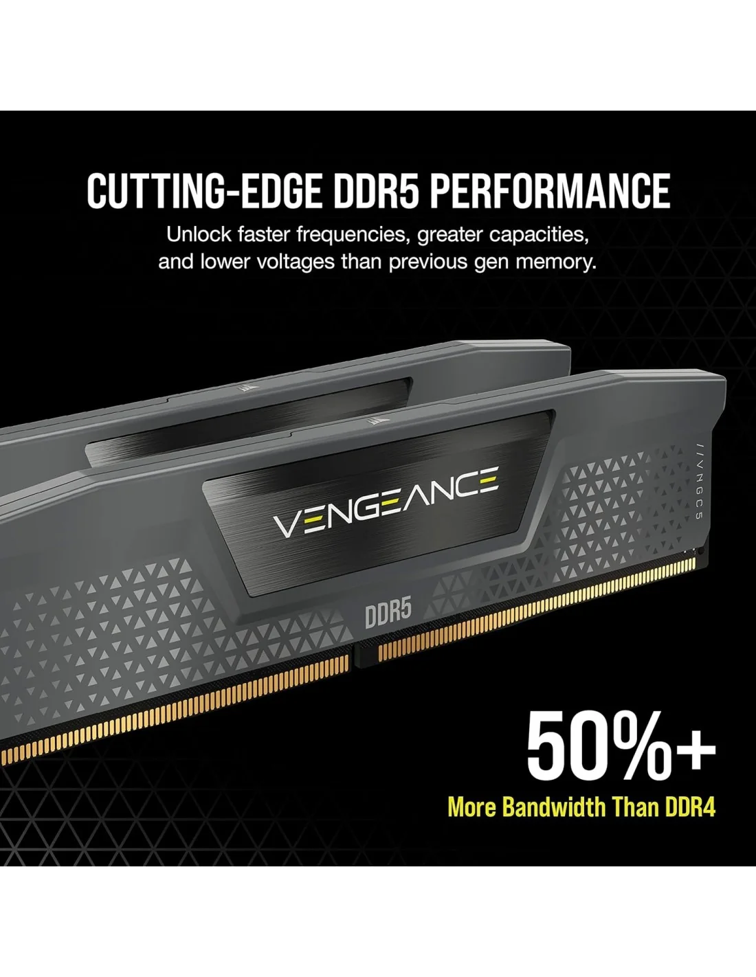 Corsair Vengeance DDR5 5200MHz 32GB (2x16GB) CL40 Negra