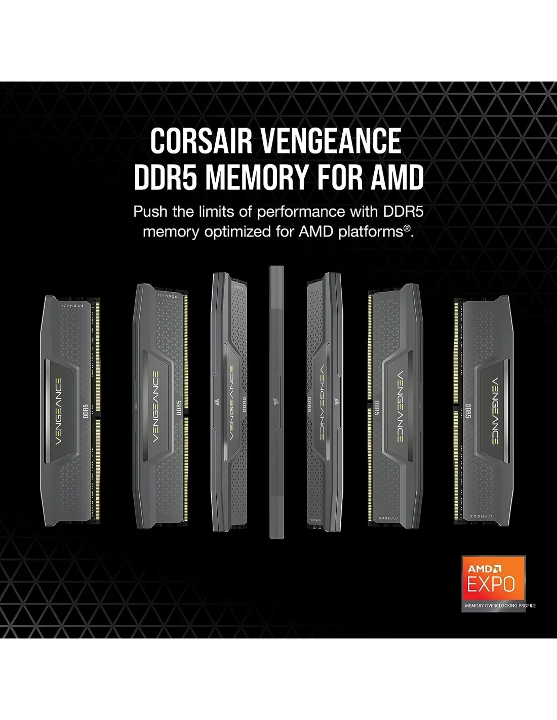 Corsair Vengeance DDR5 5200MHz 32GB (2x16GB) CL40 Negra