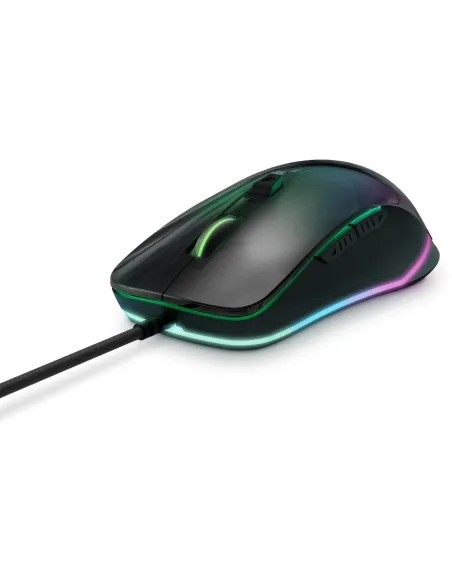 Energy Sistem 452125 ESG M3 Neon Ratón Gaming RGB 7200 DPI Negro