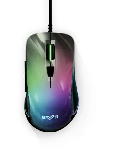 Energy Sistem 452125 ESG M3 Neon Ratón Gaming RGB 7200 DPI Negro