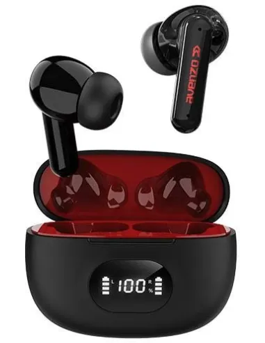 Avenzo AV-TW5010B Auriculares Inalámbricos TWS Negros