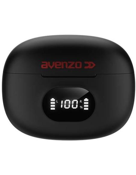 Avenzo AV-TW5010B Auriculares Inalámbricos TWS Negros