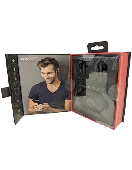 Avenzo AV-TW5010B Auriculares Inalámbricos TWS Negros
