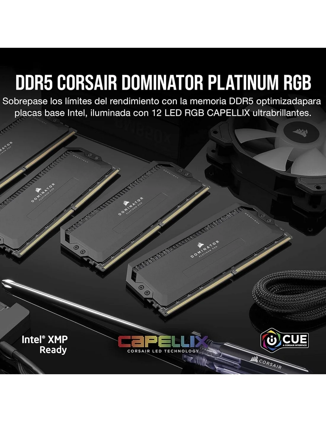 Corsair Dominator Platinum RGB DDR5 5200MHz 32GB (2x16GB) CL40