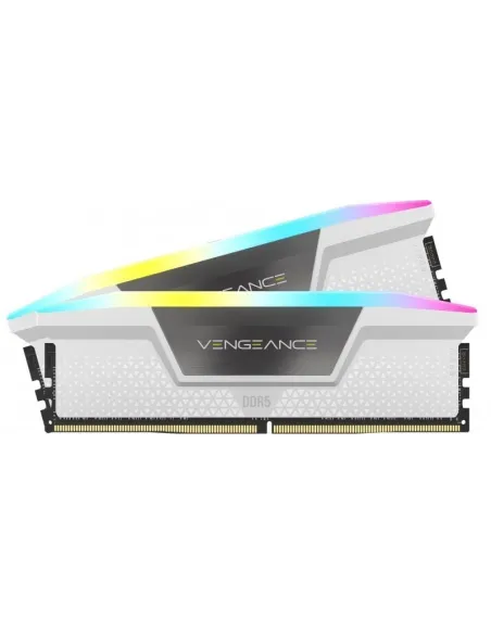 Corsair Vengeance RGB White DDR5 5600MHz 32GB (2x16GB) CL36 Blancas