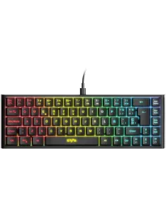 Energy Sistem 455072 Gaming ESG K4 Kompact Teclado Gaming RGB Negro