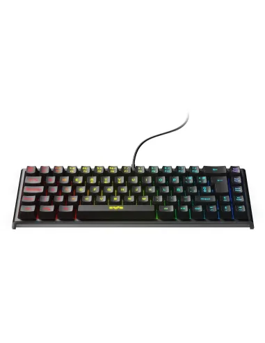 Energy Sistem 455072 Gaming ESG K4 Kompact Teclado Gaming RGB Negro