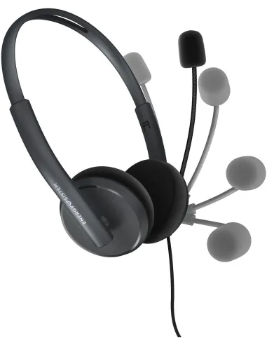 Energy Sistem Headset Office 2 Auriculares con Micrófono Negros
