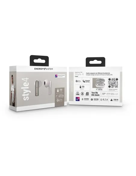 Energy Sistem Style 4 Auriculares True Wireless Crema
