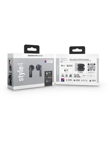 Energy Sistem Style 4 Auriculares True Wireless Grises