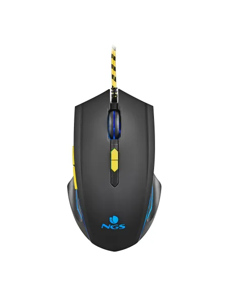 NGS GMX-123 Ratón Gaming 3200 DPI Negro