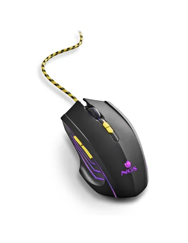 NGS GMX-123 Ratón Gaming 3200 DPI Negro
