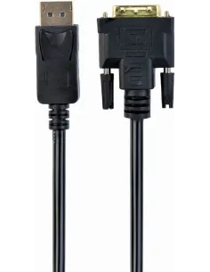 Gembird CC-DPM-DVIM-6 Adaptador de Imagen DisplayPort a DVI Full HD 1.8m Negro-AISCCI0439