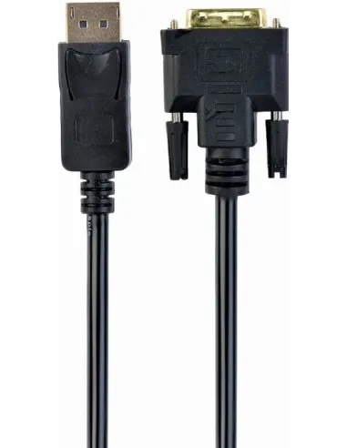 Gembird CC-DPM-DVIM-6 Adaptador de Imagen DisplayPort a DVI Full HD 1.8m Negro