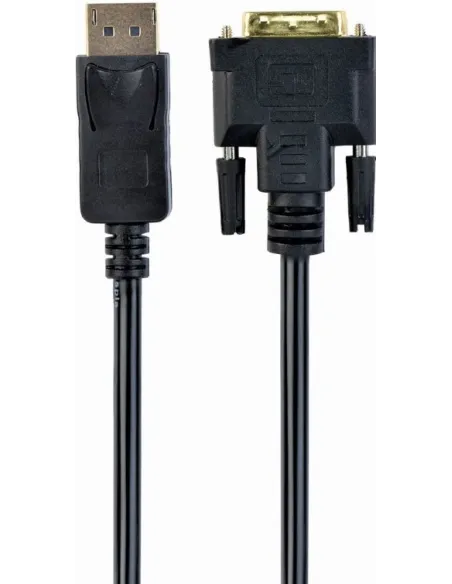Gembird CC-DPM-DVIM-6 Adaptador de Imagen DisplayPort a DVI Full HD 1.8m Negro