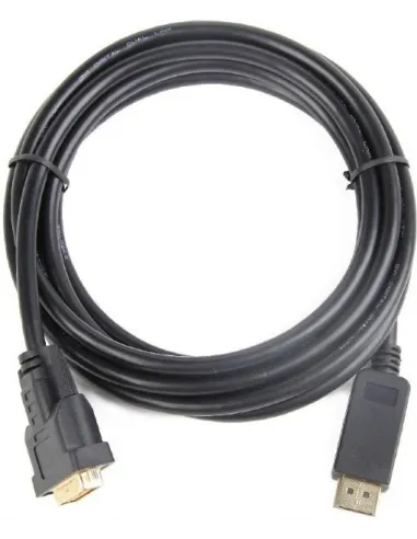 Gembird CC-DPM-DVIM-6 Adaptador de Imagen DisplayPort a DVI Full HD 1.8m Negro
