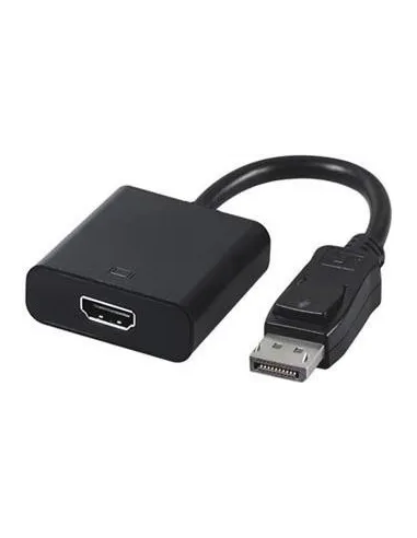Gembird A-DPM-HDMIF-002 Adaptador de Imagen DisplayPort a HDMI WUXGA 10 cm Negro