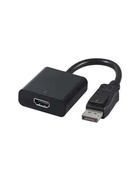 Gembird A-DPM-HDMIF-002 Adaptador de Imagen DisplayPort a HDMI WUXGA 10 cm Negro