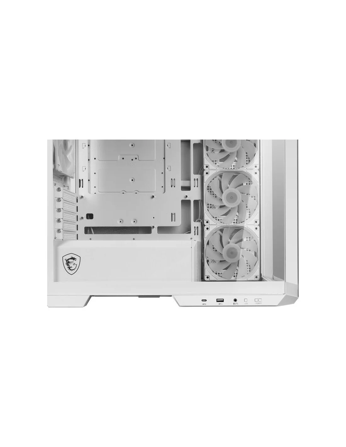 MSI MAG PANO M100R PZ Cristal Templado USB 3.2 Blanca