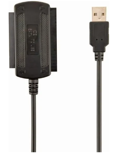 Gembird AUSI01 Adaptador de Imagen USB-A a IDE/SATA Negro