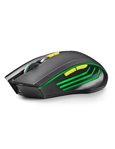 NGS GMX200 Ratón Gaming Inalámbrico Negro