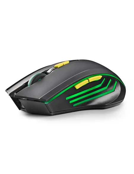 NGS GMX200 Ratón Gaming Inalámbrico Negro