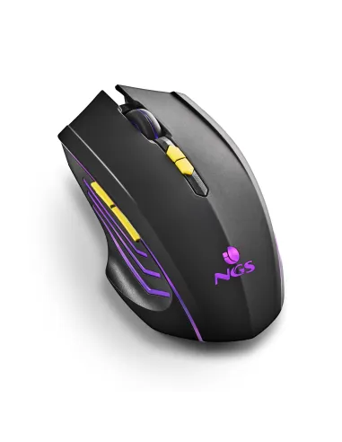 NGS GMX200 Raton Gaming Inalambrico Negro