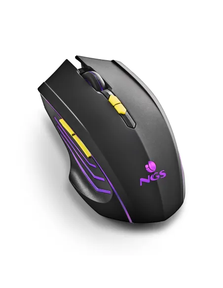 NGS GMX200 Raton Gaming Inalambrico Negro